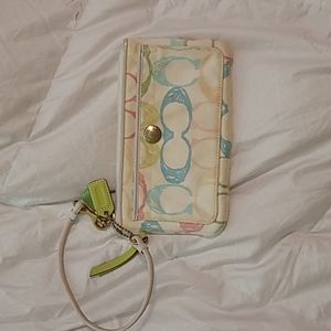 Coach wristlet